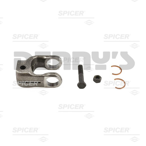 Dana Spicer 10-4-631SX Yoke fits 0.739 in. OD splined steering shaft, clamp style, 1000 series, 30 splines based on 36