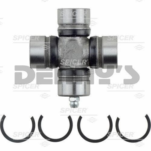 DANA SPICER 5-105X universal joint 1.718 x 1.718 - 1 inch caps INSIDE Clips