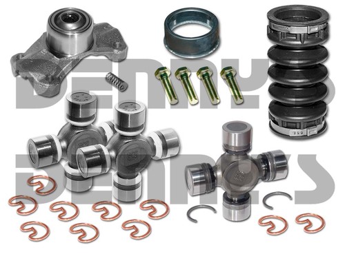 CV996D Master Rebuild Kit for 2003 to 2006 JEEP TJ RUBICON with OEM 1330  series NON GREASEABLE Front CV Driveshaft