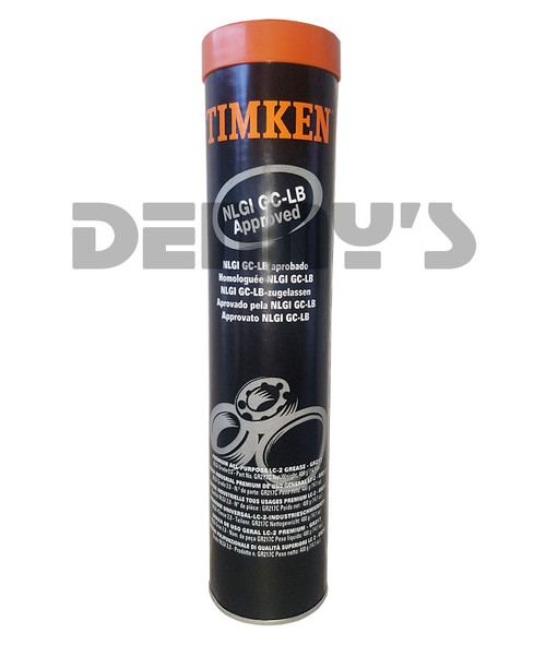 Timken GR217C Premium All Purpose Industrial Grease Cartridge 14 oz. NLGI No. 2 Extreme Pressure Lubricant