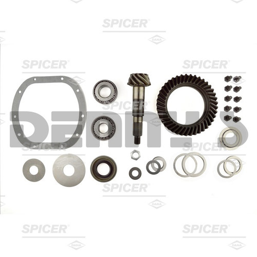 Dana Spicer 706503-4X Ring and Pinion Gear set kit standard rotation 4.10 ratio for Dana 30 FRONT 1967 to 1971 Ford Bronco U-100