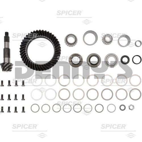 Dana Spicer 708123-5 Ring and Pinion Gear Set Kit 5.38 Ratio (43-08) Dana 60 Reverse Rotation Front 2000 to 2011 FORD F350, F450, F550 - FREE SHIPPING