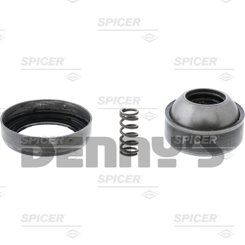 Dana Spicer 10018465 GREASEABLE Double Cardan Ball socket repair kit fits 1310/1330 series driveshaft with .500 inch stud yoke