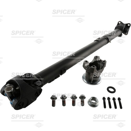 Dana Spicer 10020345 Double Cardan CV Front Driveshaft 1310 series fits 2007 to 2018 Jeep Wrangler JK comes with Transfer Case Yoke fits 2 to 4 inch lift - FREE SHIPPING