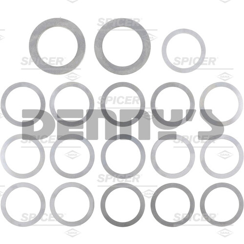 Dana Spicer 2015139 Shim Kit for differntial carrier bearings fits Jeep Dana 35 Rear