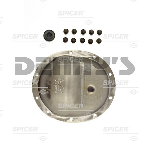 Dana Spicer 74208X Steel Differential COVER with Rubber fill plug for Jeep Dana 35 Rear
