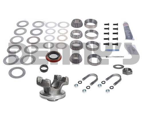 10024042PKG Master Bearing Kit plus 25 spline Pinion Yoke and u-bolt set for Chevy 8.2 inch 10 bolt cover 1964 to 1972 Chevy passenger car rear end SAVE $44.00