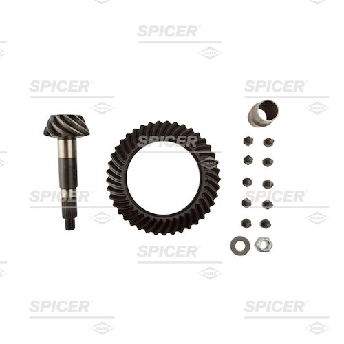 Dana Spicer 2013742-5 Ring and Pinion Gear set 3.73 ratio (41-11) fits 2007-2018 Jeep JK Rubicon Dana 44 FRONT REVERSE rotation