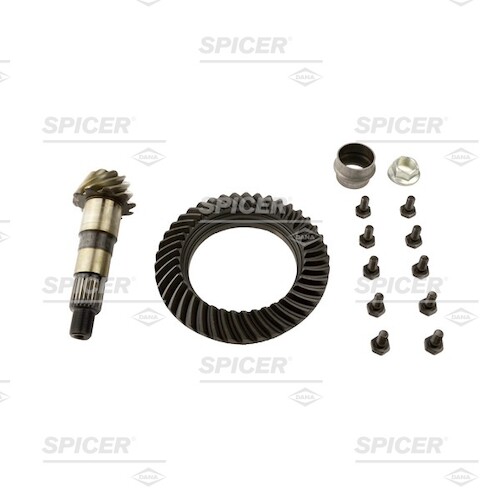 Dana Spicer 2005027-5 Ring and Pinion Gear Set 4.10 Ratio fits Dana 30 Front 2007 to 2018 Jeep JK Wrangler