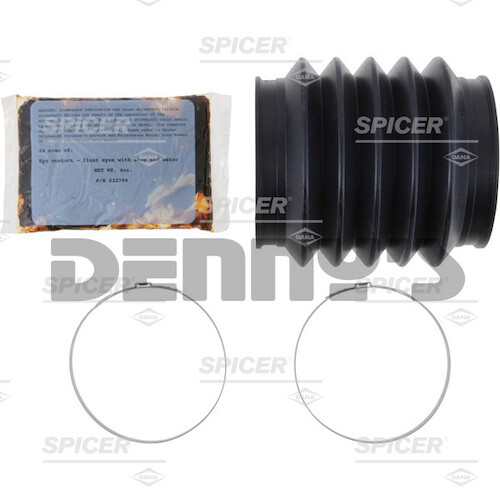 Dana Spicer 211987-2X Boot Kit 4.141 in. x 4.141 in. x 5.710 inches long