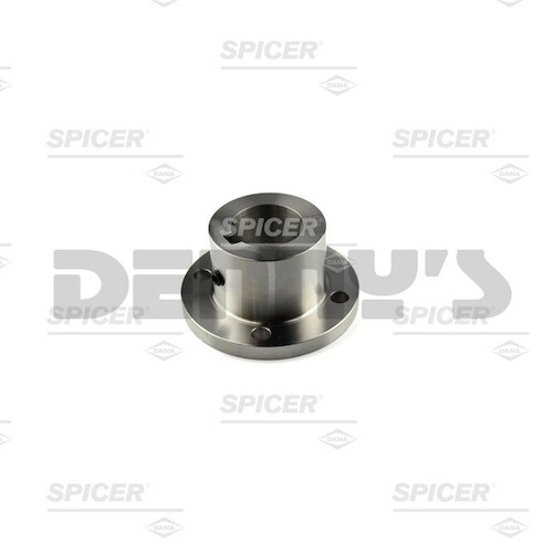 Dana Spicer 2-1-1313-8 PTO Companion Flange 1.500 inch Round Bore with 0.375 Keyway, 3.125 Bolt Circle, 2.375 female pilot