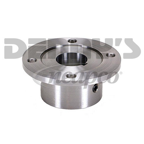 Neapco N4-1-1133-4 PTO Companion Flange 1.875 inch Round Bore with 0.375 Keyway, 4.750 Bolt Circle, 3.750 female pilot