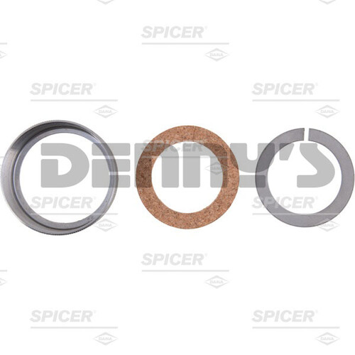 Dana Spicer D4F Screw on Dust Cap and Seal kit fits 1410 series 1.750-16 slip yoke 
