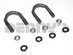 Dana Spicer 3-94-18X U-Bolt Set fits 1.187 bearing cap diameter 1.666 CL on 1350/1410 Series u-bolt style transmission, transfer case and differential pinion yokes