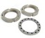 DANA SPICER 28068X Spindle Nut Set for Chevy and GMC K5, K10, K20 with GM 8.5 inch FRONT 1.625-16 thread size