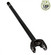 USA Standard ZA W39255 4340 Chrome moly axle shaft, left hand inner for '79 and up GM Truck and Blazer, GM 8.5" 30 spline