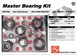 AAM 74067005 Master Bearing Kit fits 2003 to 2013 Dodge Ram 2500, 3500 with 9.25 inch AAM Front Axle