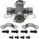 Spicer SELECT 25-675X Universal Joint 1710 Series fits HALF ROUND Driveshaft yoke