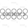 Dana Spicer 703032 SHIM Kit for INNER pinion bearing Dana 60 front in 2005 and newer Ford F250, F350, F450, F550