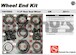 AAM 74070004 Rear wheel bearing and seal kit fits GM 11.5 inch 14 bolt 2011 to 2016 Sierra, Silverado with DUAL Rear Wheels