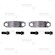 Dana Spicer 90-70-28X strap and bolt set fits SPL90/SPL100 series yokes