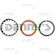 Dana Spicer D5C Screw on Dust Cap and Seal kit fits 1610 series 2.676-18 slip yokes 