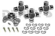 CV-355-4 Rebuild Kit for JEEP with 1310 series Front/Rear CV Driveshaft includes Spicer greaseable 211355X CV Centering Yoke and (3) 5-1310X NON greaseable U-Joints