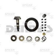 Dana Spicer 707344-2X Ring and Pinion Gear Set Kit 3.07 Ratio fits Dana 30 front diff Jeep TJ 