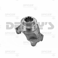 Dana Spicer 3-4-6561-1 End Yoke 1.500-10 spline 1410 series strap and bolt style fits Midship Stub Spline for use in 2 piece driveshafts with center support bearing