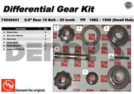 AAM 74040441 Spider Gear Kit fits 30 spline axles for OPEN diff 1990 to 1998 Chevy and GMC 8.5 inch 10 bolt REAR
