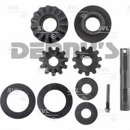Dana Spicer SVL 2023880 Differential Spider Gear Set fits OPEN standard diff case GM 9.5 inch 14 bolt rear end with C-Clip style 33 spline axles 1979 to 2013 Chevy and GMC trucks