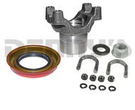 9757671 PINION YOKE Kit 1350 Series FORGED U-Bolt Syle fits GM Corporate 10.5 inch 14 Bolt Full Floater rear ends 1973 to 1998