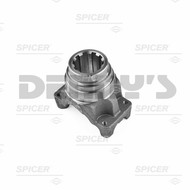 Dana Spicer 2-4-2671-1 End Yoke 1.375-10 spline 1310 series strap and bolt style fits 2-53-1191 Midship Stub Spline for use in 2 piece driveshafts with center support bearing