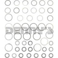 Dana Spicer 701017X SHIM KIT for Dana 44 includes shims for diff case side bearing and pinion bearings