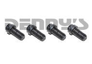 42-1855 Set of 4 Bolts M12-1.75 for Pinion Flange fits FORD 8.8 inch Rear Ends - 12 point 12mm bolt set