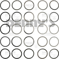 DANA SPICER 708035 Differential Carrier bearing SHIM KIT for Dana 70, 80 - See number 21